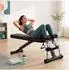 Relaxdays Hantelbank klappbar, verstellbar, 150kg, mit Expander (10054363_0)