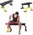 HMS Fitness L8012 Trainingsbank schwarz/gelb (17-53-002)