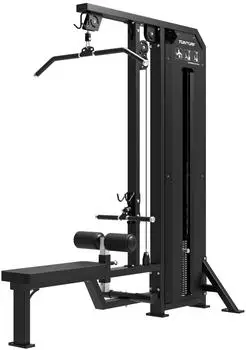 Tunturi Platinum Dual Lat Pulldown/Low Row Kraftstation, Pin-loaded, V-Serie (25PVS20000)