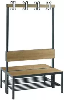 C+P Trainingsbank doppelseitig 1 m Mit Schuhrost (8060-210-S10001)