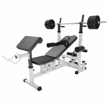 Gorilla Sports Kraftstation mit Langhantel (663125459)