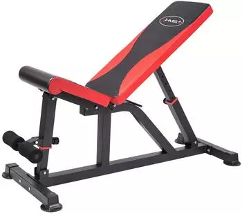 Rosfix L8015 Multifunktionale Hantelbank, schwarz (17-53-202)