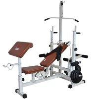 TrainHard Universal Trainingsbank braun/weiß