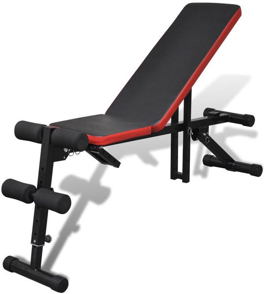vidaXL Multi-position adjustable weight bench