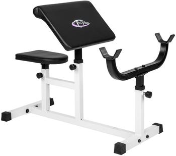 TecTake Adjustable bench for biceps curl workout