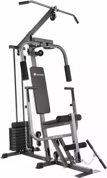 TecTake Kraftstation home gym inkl. Bankdr&uuml;ckmodul