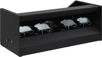 vidaXL Magnetischer Scheibenkasten 4 + 1 Ziele Wildschwein-Design