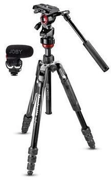 Manfrotto Befree Live Twist + Joby Wavo Plus Manfrotto Befree Live Twist + Joby Wavo Plus