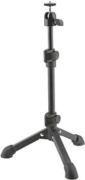 K & M Kamera-Tischstativ schwarz Stahl mit 360° Drehung 90° Neigung (19782-100-55)