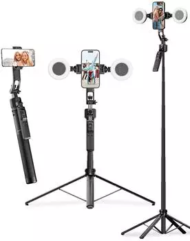 Rollei Easy Creator Quadpod mit AI Tracking LED-Kit