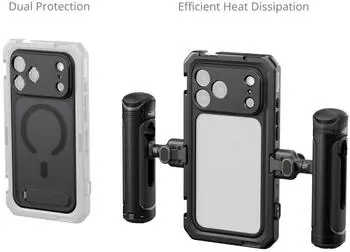 SmallRig Cage for iPhone 17 Pro/Pro Max - Dual Handheld Kit (5541)