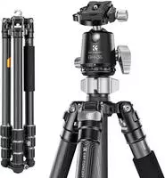 K&F Concept KF09.117, K&F Concept Tripod X284C4+BH-36 (Carbon, Metall) (KF09.117)