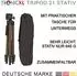 TronicXL Kamerastativ 360° Universal Aluminium 130cm (TR-Tripod21)