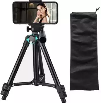 TronicXL Smartphone Tisch-Ministativ 30-60cm Dreibein (Dreibein-Tisch-Mini-Tischstativ)