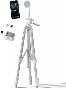 Belkin Stage Creator Kit Smartphone-Halterung mit Mikrofon-Stativ (CTA002HQSA-B1)