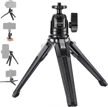 Neewer TP29 Mini-Tischstativ Metall, 360&deg; Kugelkopf, max. 3kg (TP29)