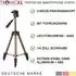 TronicXL Tripod 19S Smartphone-Stativ, flexibel, höhenverstellbar (19S)