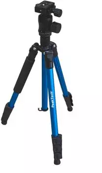PeakTech P 7851 Aluminium-Stativ für Kamera und Messgeräte, 360° Panoramakopf (P 7851)