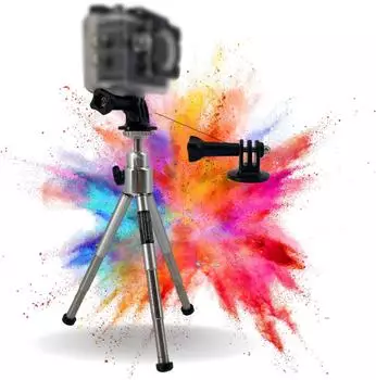 TronicXL Mini-Stativ Tischstativ für Action Cam (TR-TRIPOD10-AC)