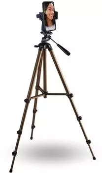 TronicXL Smartphone Stativ 134cm drehbar, höhenverstellbar (TR-TRIPOD-21-S-D)