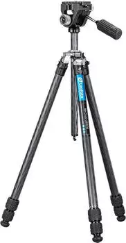 Leofoto LO-223CS Mr. O Carbon-Dreibeinstativ + 2-Wege-Neiger SW-02 (LO-223CS+SW-02)