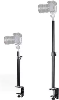 TronicXL Klemm-Stativ Teleskop Tischstativ mit Kugelkopf 1/4" für DSLR