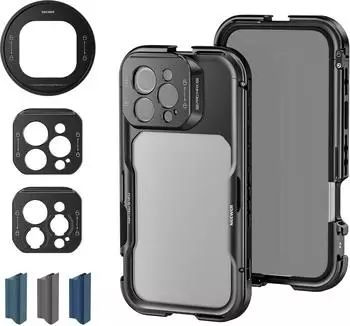 Neewer 16 Pro Max Cage Rig, Schnellwechsel-Stabilisator, 67mm Filter, 17mm/T-Mount (PA074)