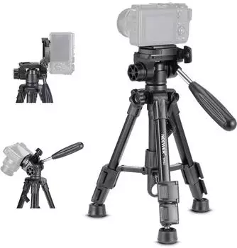 Neewer TP02 Mini-Stativ für Kamera und Smartphone, 32-61,5cm (TP02)