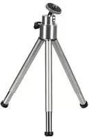 Hama Ball L Ministativ 1/4 Zoll Arbeitsh&ouml;he=14 - 21cm Silber Kugelkopf