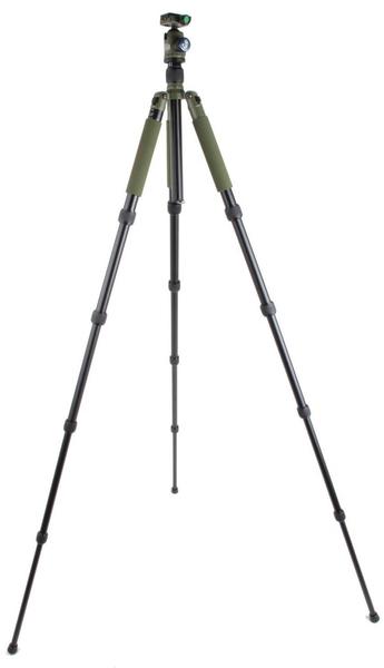 BILORA TP-285 Twister Pro II grün - Dreibein-Stativ, 130 cm