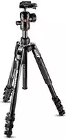 Manfrotto MKBFRLA4BK-BH, Manfrotto Befree Advanced Alu Reisestativ Kit QPL schwarz