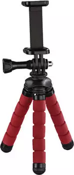 Hama Flex f&uuml;r Smartphone und GoPro 14cm rot