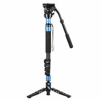 Sirui 780405, Sirui P-325FL Carbon Einbeinstativ 178 cm mit Standspinne + Videoneiger