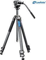 Leofoto 2006214610, Leofoto LVF-163C + BV-15 Videostativset (Carbon, Metall)