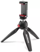 Manfrotto PIXI Mini Stativ mit universeller Smartphone-Klemme