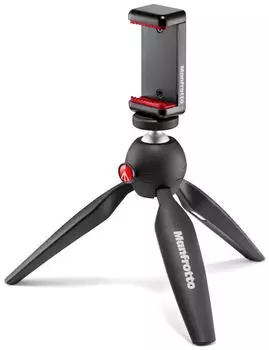 Manfrotto Pixi Mini + Smartphone-Klemme