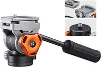 K&F Concept KF31.087, K&F Concept FH-03 hydraulic Head with Handle (Kugelkopf,