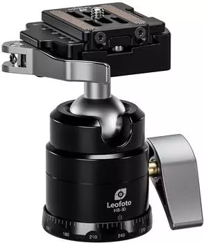Leofoto Stativ-Kugelkopf HB-30 + NP-50