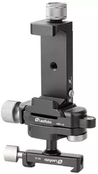 Leofoto MBC-18 Kugelkopf mit DC-12 Arca-Swiss-Klemme und PC-90II Smartphone-Halterung (DC-12+MBC-18+PC-90II)