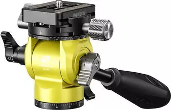 Leofoto BV-0R Mini-Fluid-Videokopf, gelb (BV-0R)