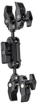 Ulanzi CO17 Super Clamp With Dual Ballhead Magic Arm (Halterungsbügel) Digitalkamera Zubehör Schwarz