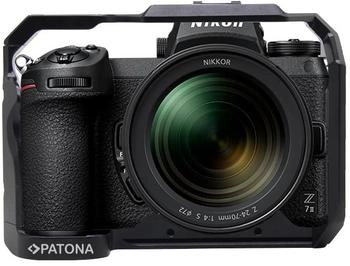 Patona Cage Nikon Z 5 Z 6II Z 7II (Cage Zubehör) Video Zubehör Silber