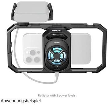 SmallRig Universal Hyper Chill K&uuml;hlender Telefonk&auml;fig (Cage) Video Zubeh&ouml;r Schwarz