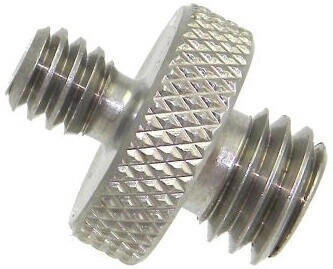 Caruba 1/4" 3/8" Male Adapter ( ) Stativ Zubehör Silber