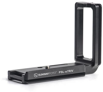 Sunwayfoto L-Plaat / L-Bracket Arca Sony A7RV (PSL-A7RV) (Stativ L-Schiene) Stativ Zubehör Schwarz