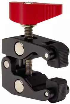 Patona Magic Arm Doppel-Kugelkopf Klemme (Metall) Stativ Schwarz