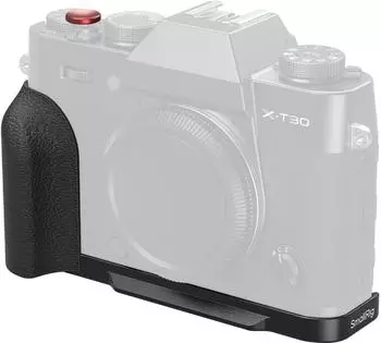 SmallRig 5663 L-Shaped Mount Plate with Silicone Handle for FUJIFILM X-T30 / X-T30 II / X-T30 III (Black) Video Zubeh&ouml;r Schwarz