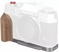 SmallRig 5668 L-f&ouml;rmige Montageplatte mit Holzgriff f&uuml;r FUJIFILM X-T30 /...