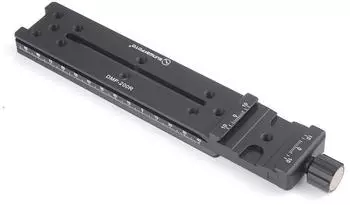 Sunwayfoto DMP-200R Nodal Slide w/ Screw-Knob V (090DMP20000000) (Stativschlitten) Stativ Zubehör Schwarz