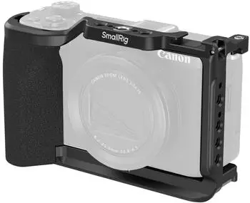 SmallRig 5807 Cage for Canon PowerShot V1 (Black) (Cage) Video Zubeh&ouml;r Schwarz